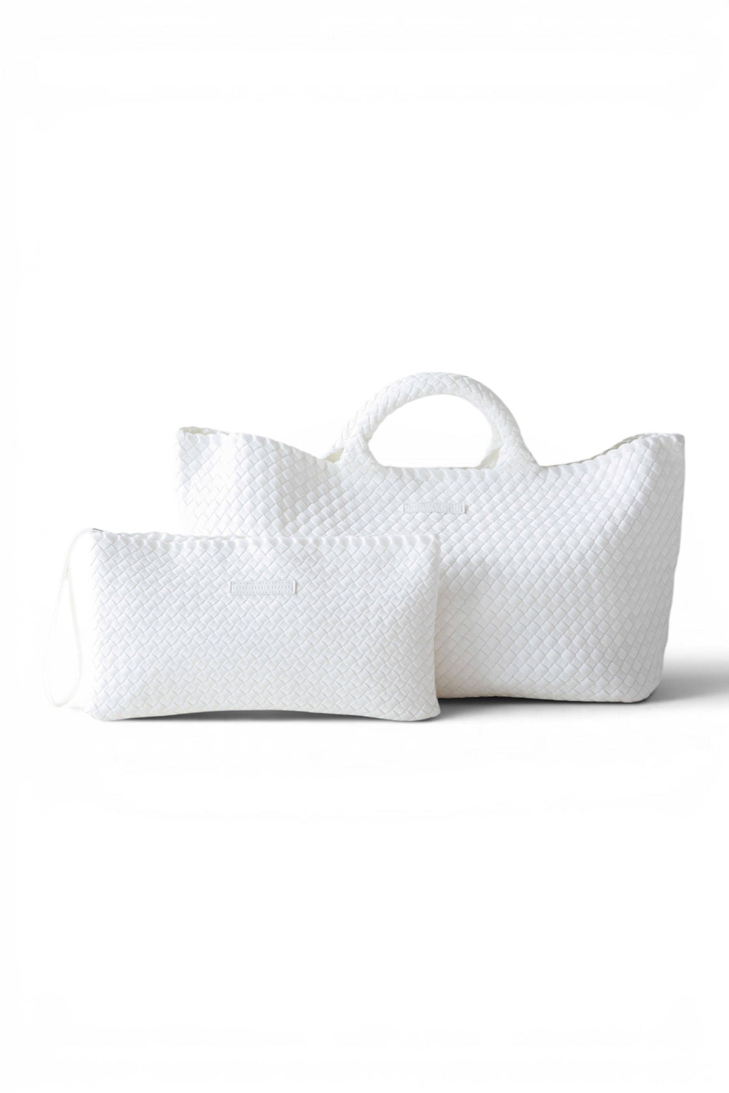 Mahjong Bag - Woven Carryall with Matching Tile Pouch